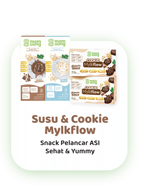 Mom Uung Susu dan Cookie Milky  Flow
